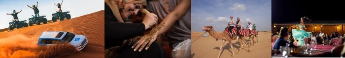 Attività deserto Dubai