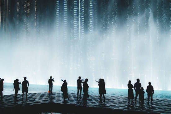 Dubai Fountain Boardwalk