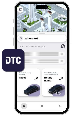 DTC App per Taxi Dubai