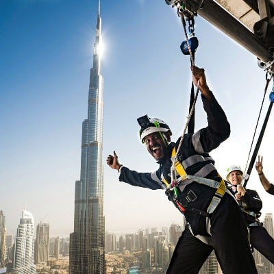 Edge Walk e Burj Khalifa