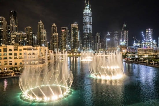 Fontane Danzanti di Dubai