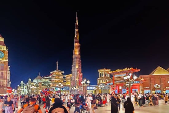 Dentro al Global Village Dubai