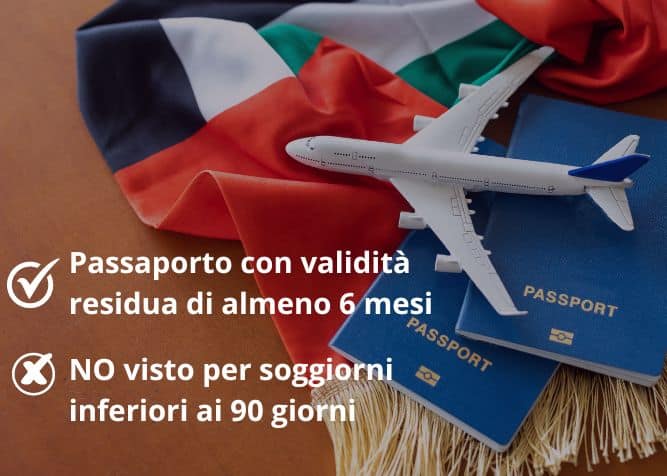 Passaporto e visto per Dubai, Emirati Arabi