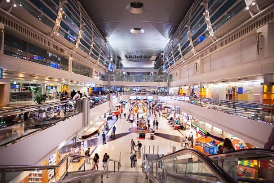 Shopping all'aeroporto di Dubai