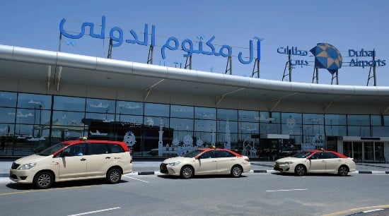 Taxi all'aeroporto di Dubai
